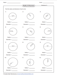 Circle | Finding Radius and Diameter