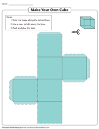 Cube | Foldable Net Activity