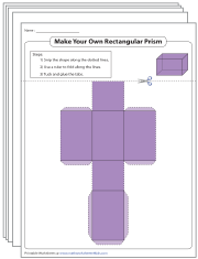 Foldable Net of a Rectangular Prism