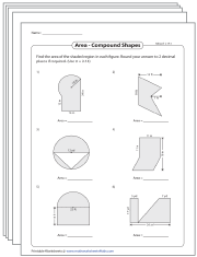 Area of Compound Shapes