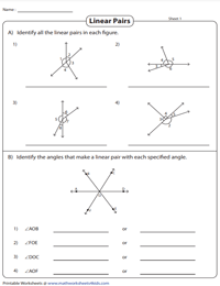 Identifying Linear Pairs