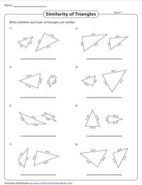 Similarity | Check for Similar Triangles
